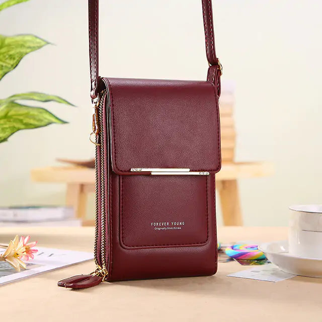 Elegant handbag for phone etc.