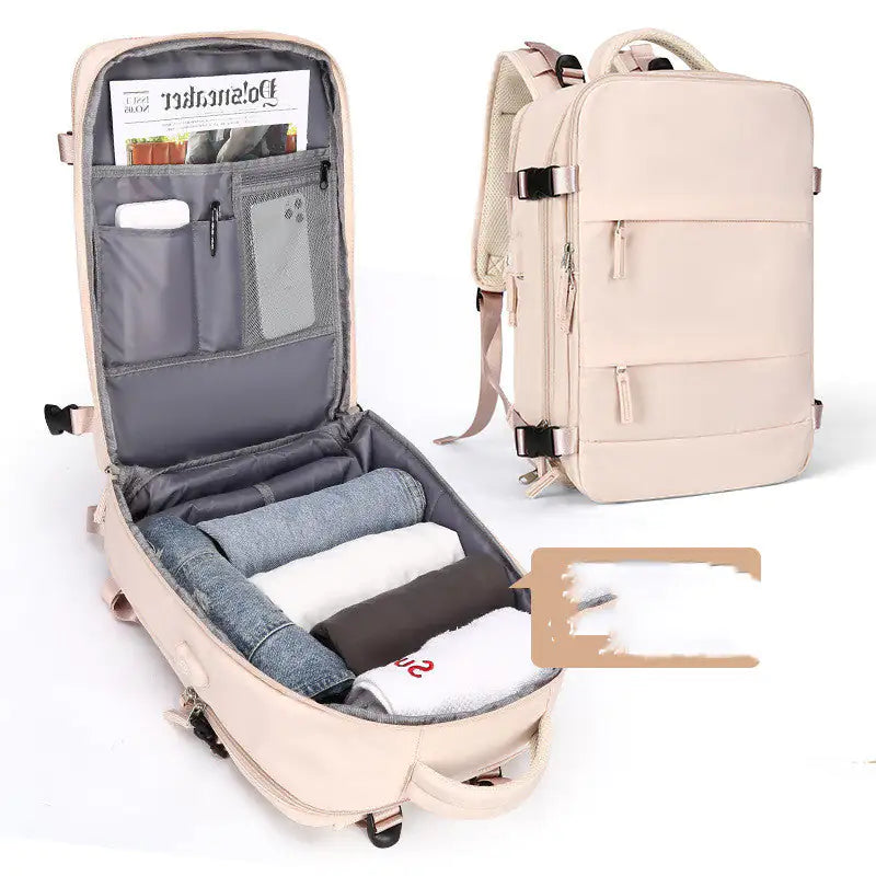 Large backpack with many possibilities 