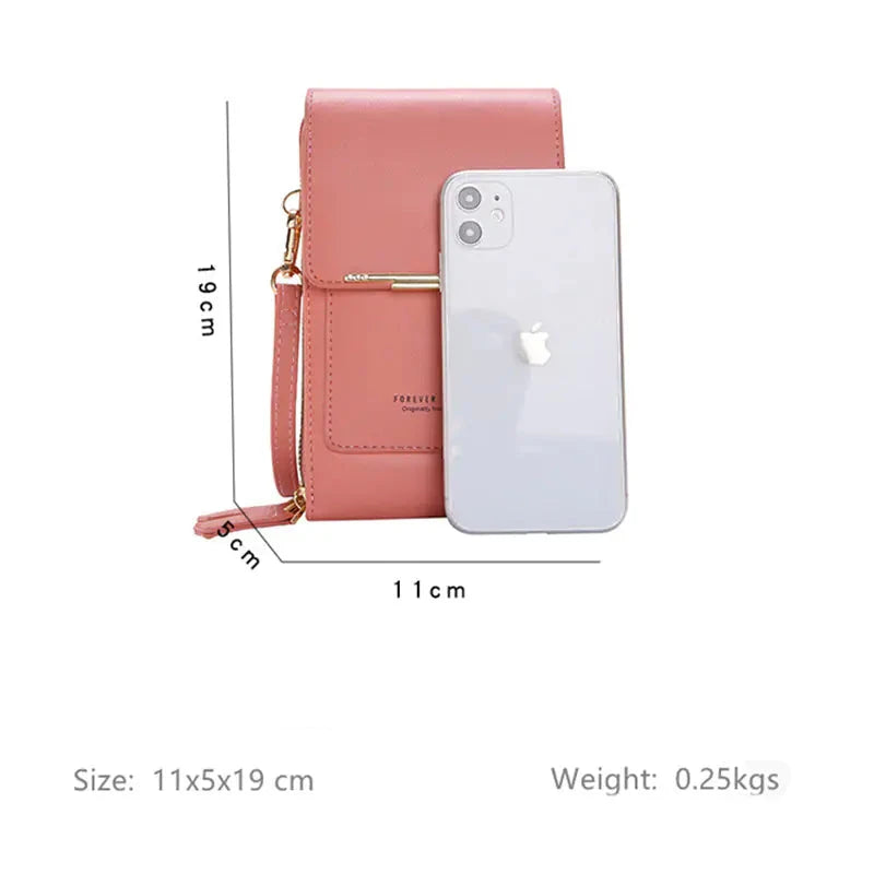 Elegant handbag for phone etc.