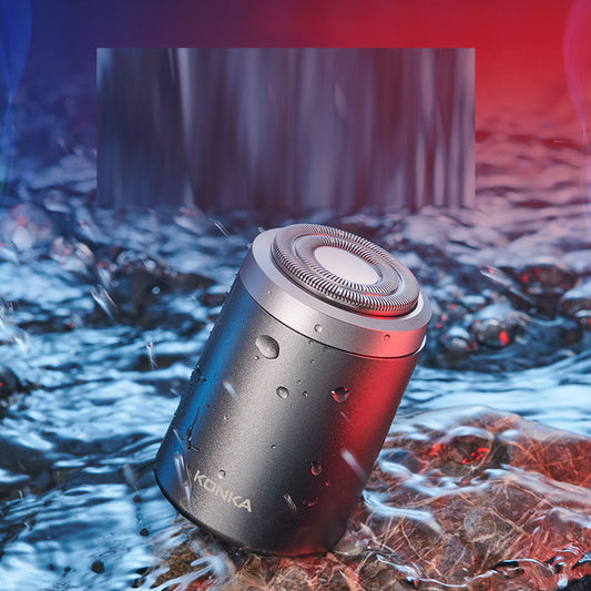 Bærbar mini barberhøvel for reise og hverdagsbruk