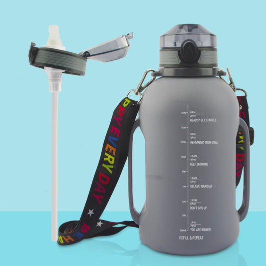 Sammenleggbar vannflaske med 2 liter kapasitet