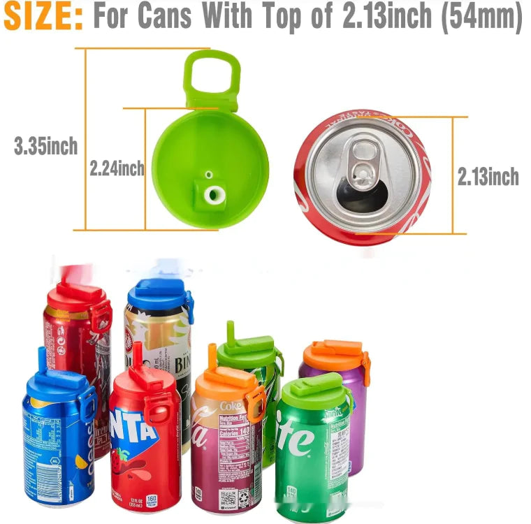 Praktisk lokk til brusbokser