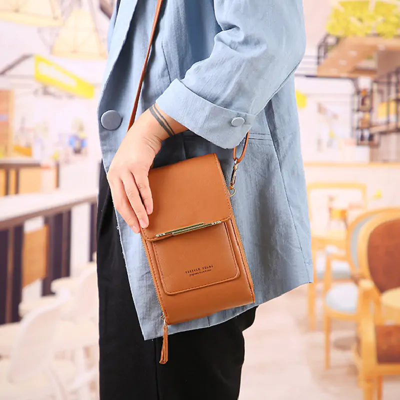 Elegant handbag for phone etc.