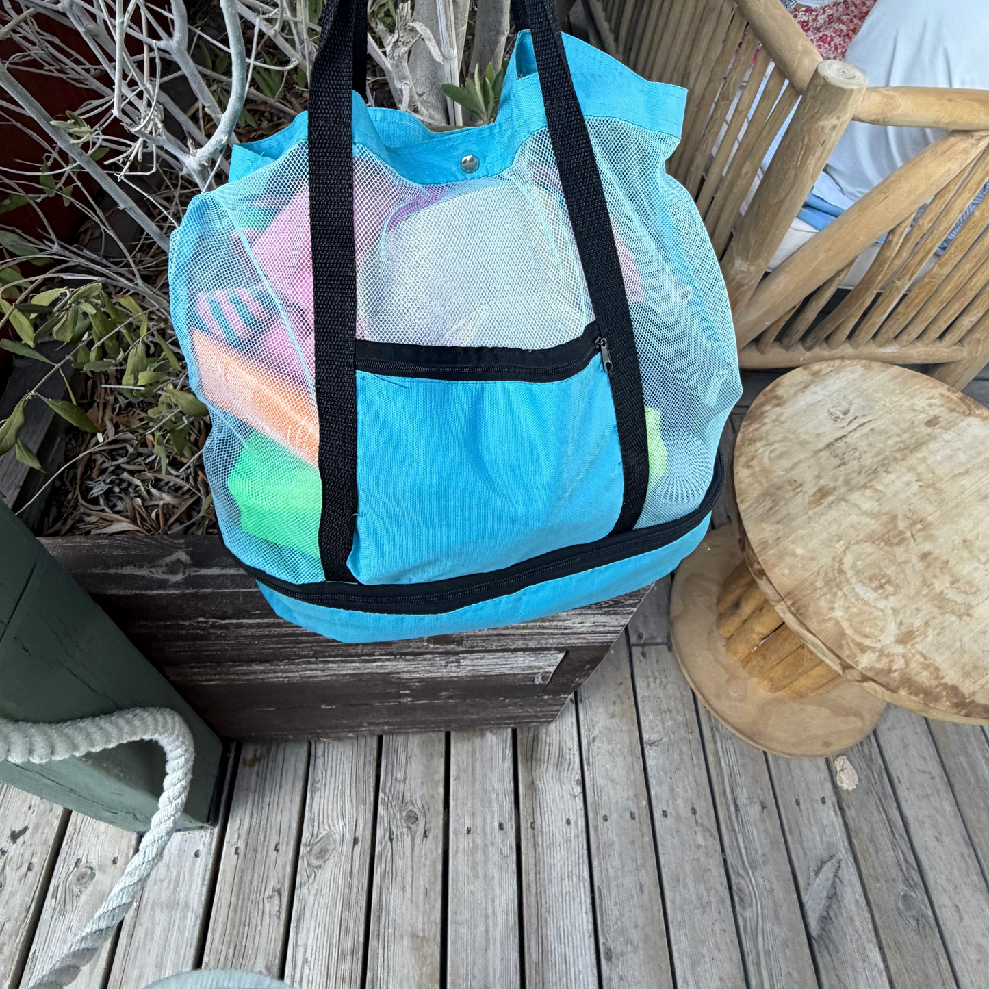 Strandväska med kylväska
