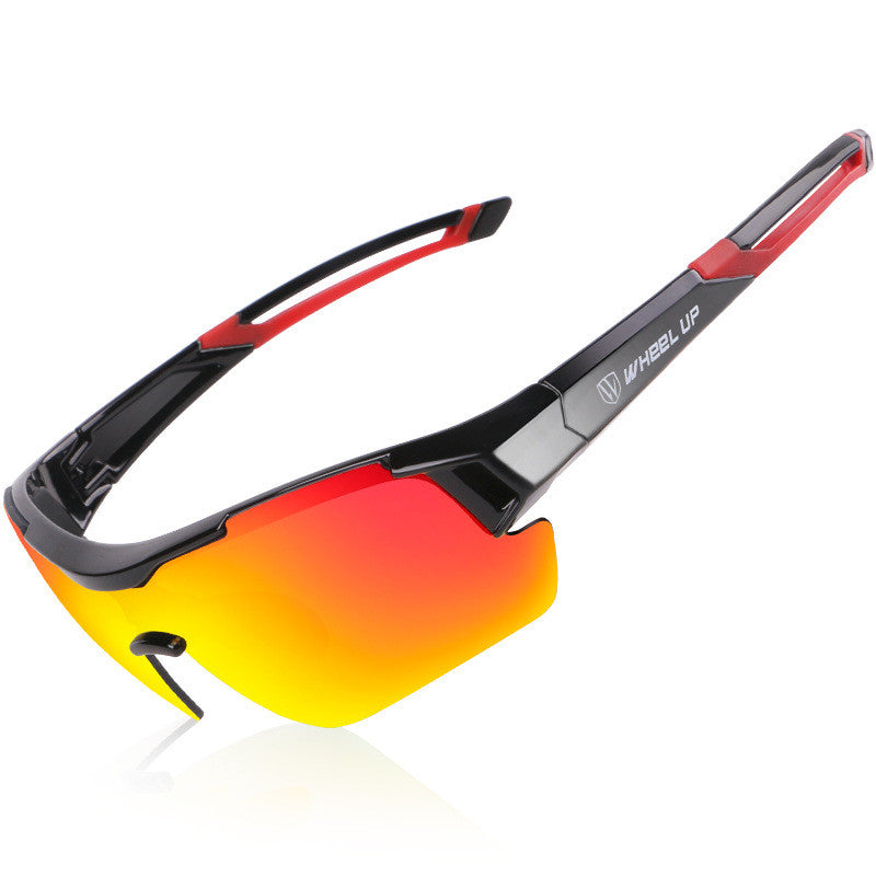 Windproof sunglasses for cycling etc.