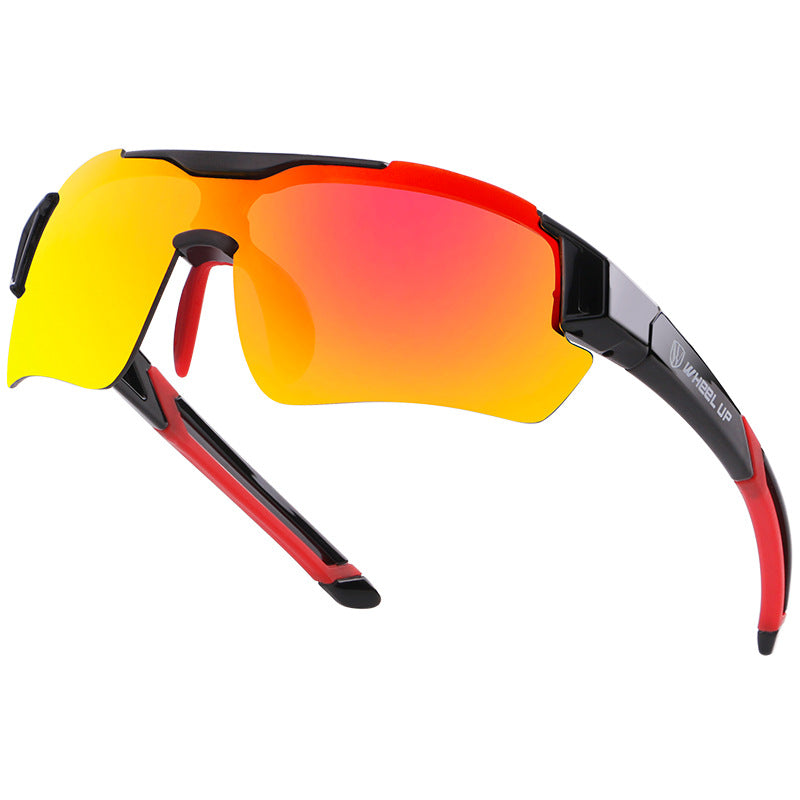 Windproof sunglasses for cycling etc.