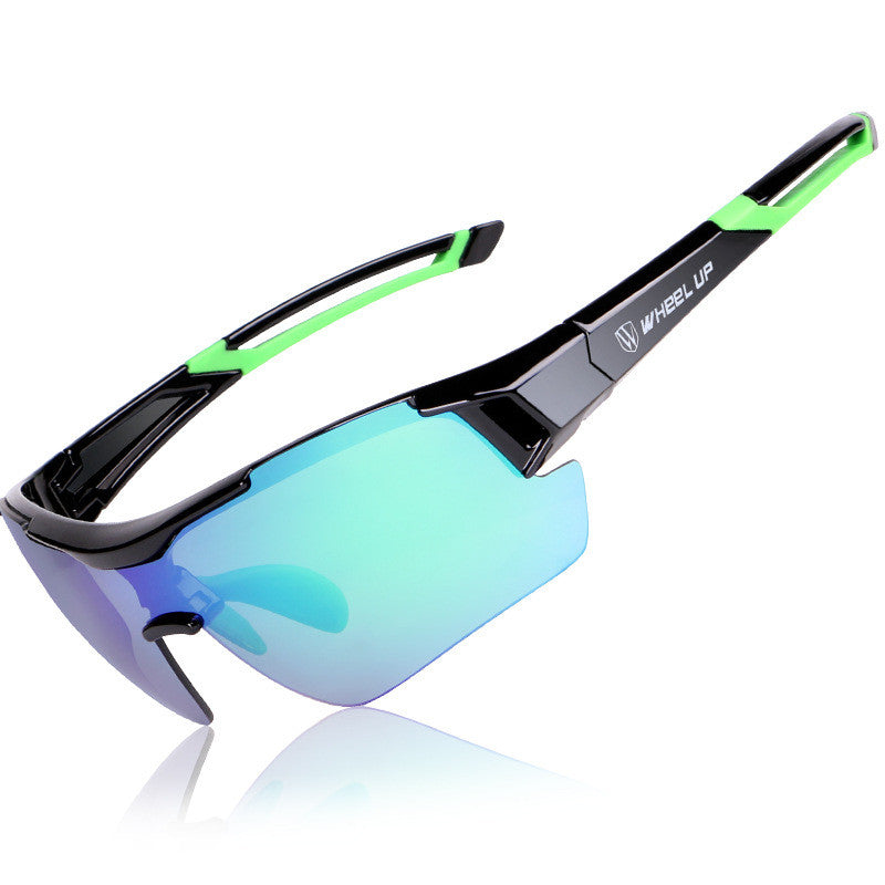 Windproof sunglasses for cycling etc.