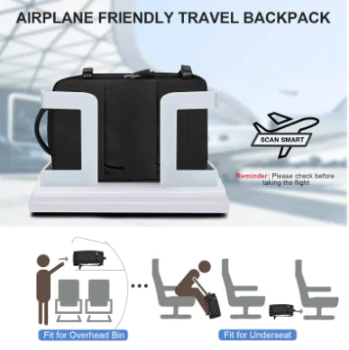 Large backpack with many possibilities 