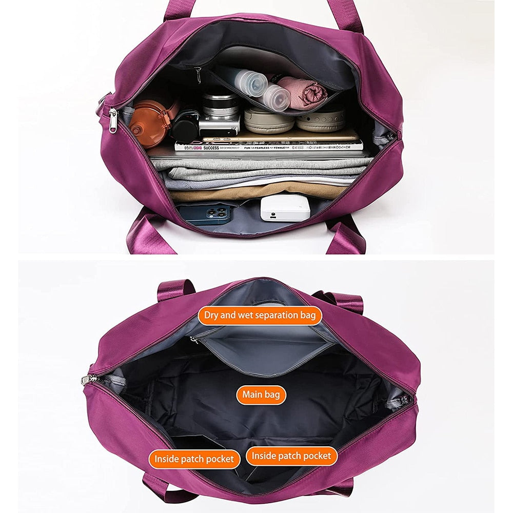 Large capacity travel bag