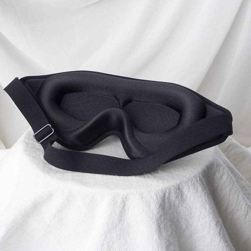 Sovmask med memory foam och 3D-design