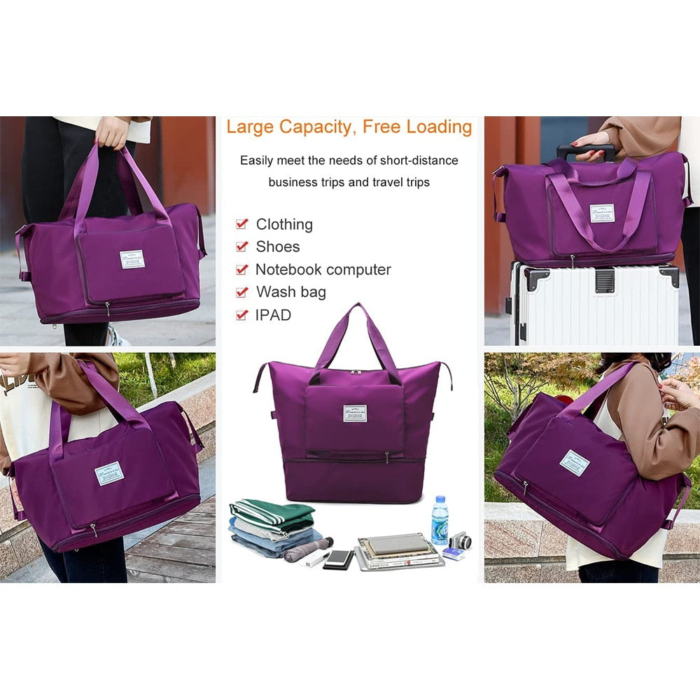 Large capacity travel bag