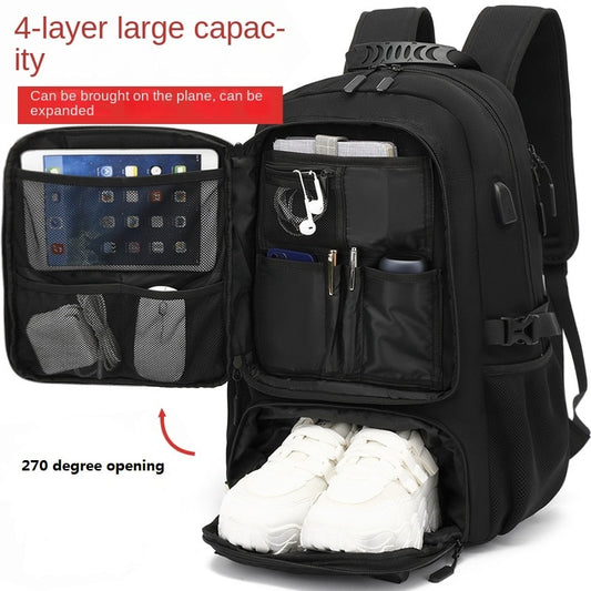 Stor backpack med usb i tre ulike størrelser
